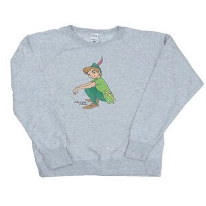 Peter Pan Womens/Ladies Classic Heather Sweatshirt / Gray